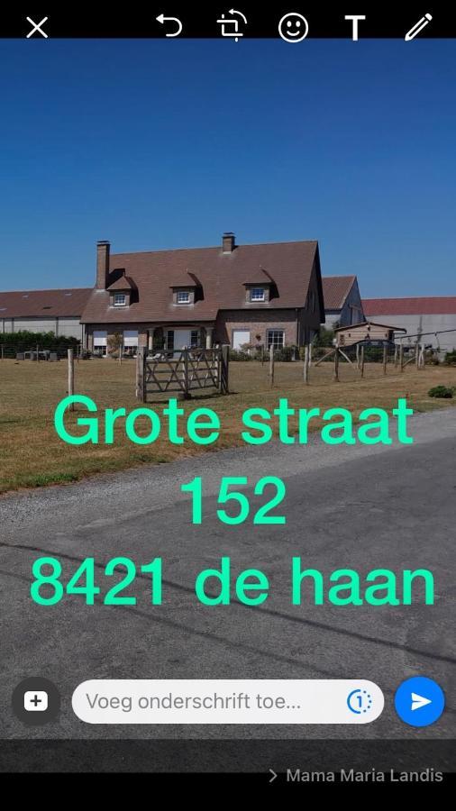 Casa Matteo De Haan Grote Straat 152 Acomodação com café da manhã Vlissegem Exterior foto